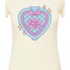 Women's - Polly Pocket - Polly Pocket Quilted Heart Case Fitted Graphic T-Shirt - 2 of 3