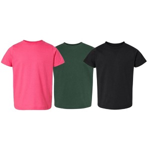 EG PRO Kids Baby Toddler Tees T Shirts Fine Jersey - 3 Pack 2T - 6T - 1 of 4