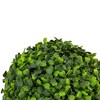 Northlight 9" Two Tone Green Artificial Boxwood Topiary Garden Sphere - 4 of 4