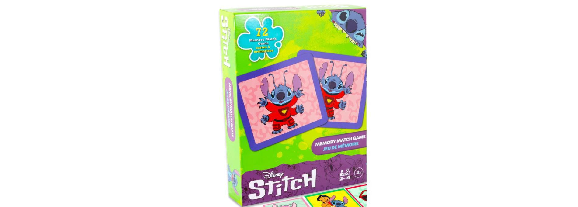 Disney Lilo and Stitch Memory Matching Game - 72 Memory Cards