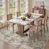 8'x10' Living Room Washable Rug Vintage Traditional Rug Soft Non-slip Large Rug - 3 of 4