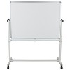 Emma and Oliver Double-Sided Mobile White Board Stand with Pen Tray - image 3 of 4