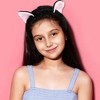 Unique Bargains Women's Cute Breathable Cartoon Cat Ears Headbands 7.09"x6.5" 1 Pc - 2 of 4