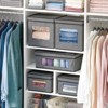 mDesign Soft Fabric Closet Storage Organizer Box - image 4 of 4