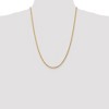 Black Bow Jewelry 3.25mm, 10k Yellow Gold Diamond Cut Solid Rope Chain Necklace - 2 of 4