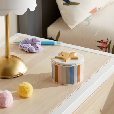 Ceramic Striped Kids&#39; Container - Pillowfort&#8482;