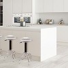 Seville Classics Contoured Stainless Steel Seat Pneumatic Adjustable Work Stool - 3 of 4