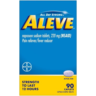 Aleve Acetaminophen Caplets (NSAID) - 90ct