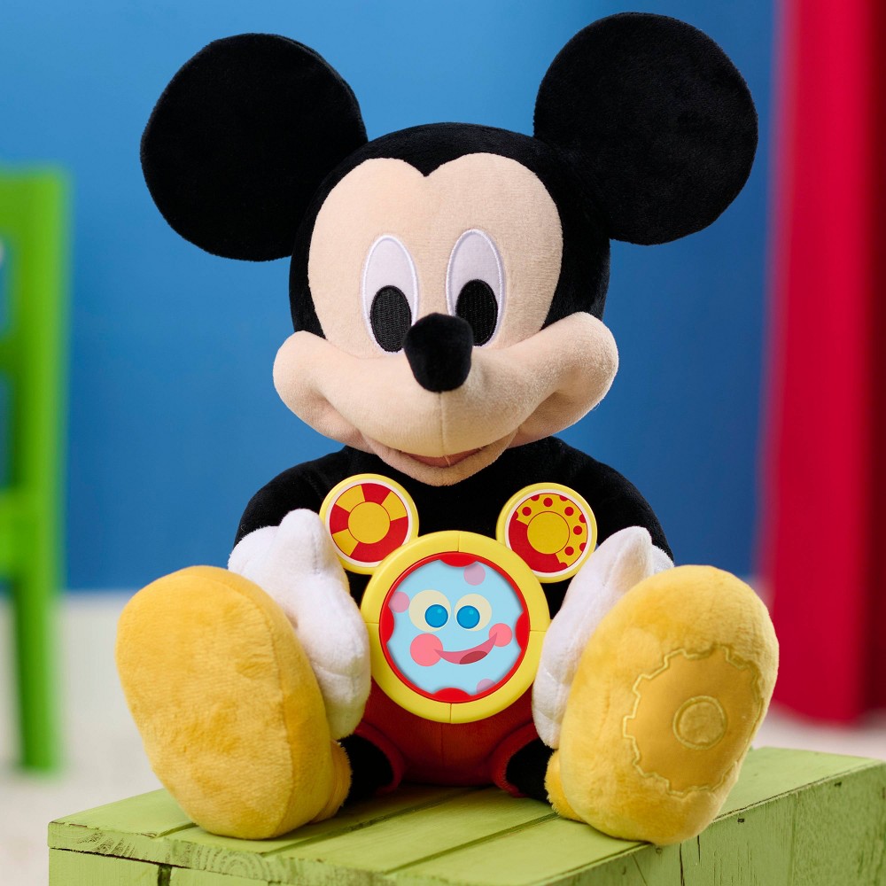 Photos - Soft Toy Disney Jr. Oh Toodles! 11" Mickey Mouse Interactive Plush Toy 3 Modes of Play Ages 3 and Up