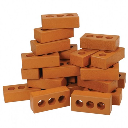 Kaplan Early Learning Foam Brick Builders - Set Of 25 : Target