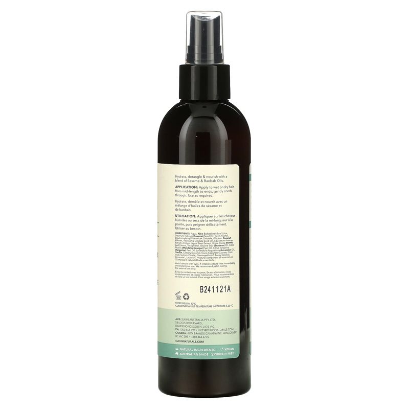 Sukin Haircare, Natural Balance Leave-In Conditioner, All Hair Types, 8.46 fl oz (250 ml), 2 of 3