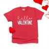 Simply Sage Market Women's Hello Valentine Short Sleeve Graphic Tee - 3 of 4