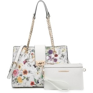 Generic Women's Fashion Tote and Shoulder Bag - Top Handle and Hobo With Matching Clutch - 1 of 4