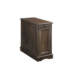 Gantzer 1 Drawer Side Table with USB Ports - HOMES: Inside + Out - 1 of 4