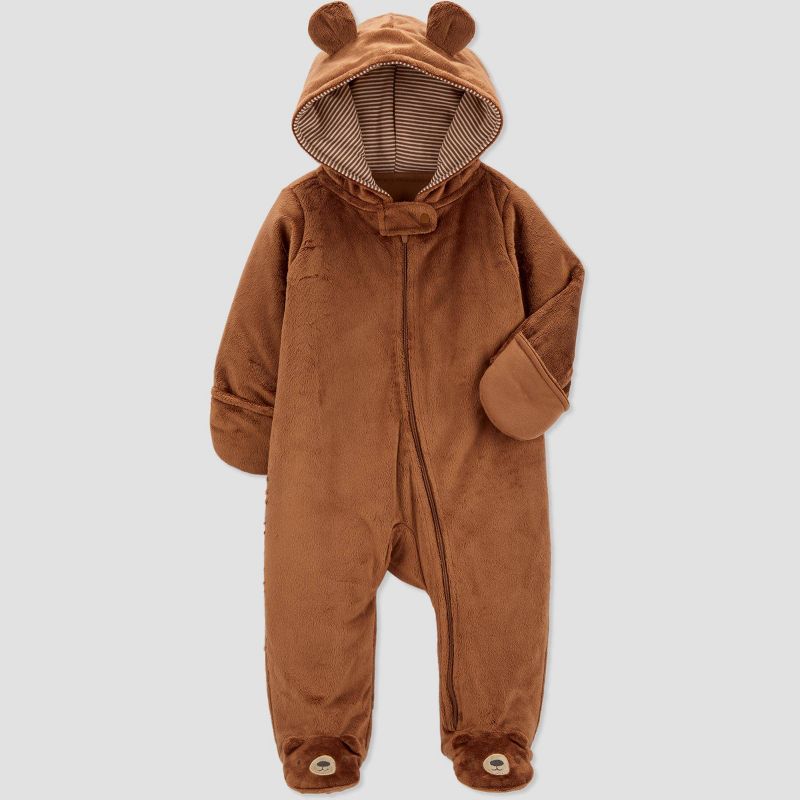 Carter&#39;s Just One You&#174;️ Baby Boys&#39; Bear Jumper - Brown, 1 of 10