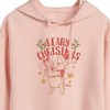Women's - Winnie the Pooh - Pooh Wishes A Beary Christmas Cropped Graphic Hoodie - 2 of 3