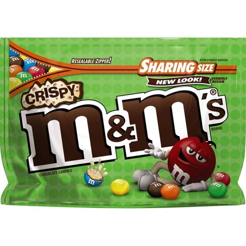 M M S Crispy Chocolate Candies 8oz Target