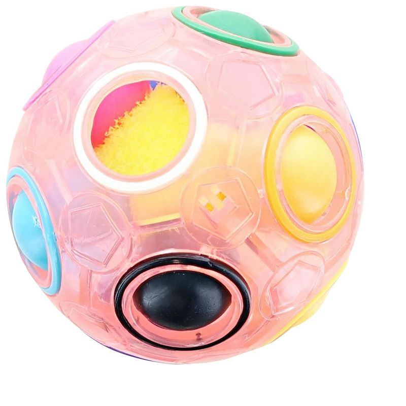 BOB Gift Magic Rainbow Puzzle Ball Plastic Fidget Toy, 2 of 8