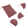Unique Bargains Plaid Drawstring Bag 1 Pc - 3 of 4