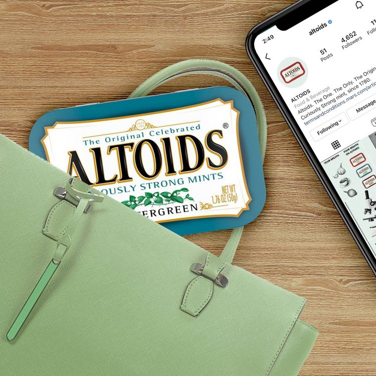 Altoids Wintergreen Breath Mint Candies - 1.76oz, 5 of 8