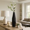 Decorative Metal Vase for Living Room Decor - Flower Vase for House, Office, and Tabletop Decor - Stylish Home Accent for Any Room Decor - 2 of 4
