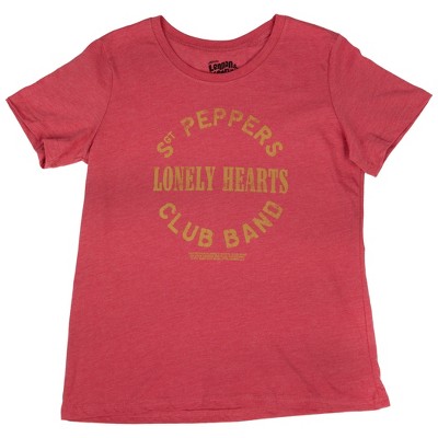 Womens The Beatles Sgt. Pepper's Lonely Hearts Club Band Juniors T-Shirt