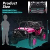 24V 2-Seater Kids Ride-On Car Truck with Remote Control – Electric Vehicle Featuring 19" Extra Wide Seat, Spring Suspension - 3 of 4