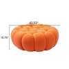 WJSHome Bubble Couch Ottoman,42.52'' Oversized Bubble Sofa Chair, 3D Honeycomb Modern Curved Couches for Living Room, Office, Apartment - 2 of 4
