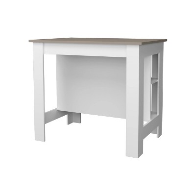 Maliang Kitchen Island with Open Storage