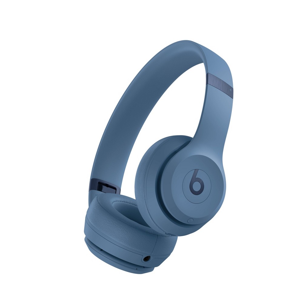Photos - Headphones Beats Solo 4 Bluetooth Wireless On-Ear  - Slate Blue 
