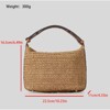 FATMOON Bohemia Straw Beach Bag Women Shoulder Tote Hobo Handbag Summer Travel Beach Bags Top-handle Crossbody Purse - 3 of 4