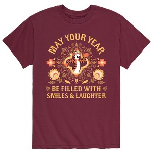Men's - Disney - Filled With Smiles And Laughter Short Sleeve Graphic T-Shirt - 1 of 4