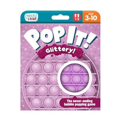 Photo 1 of Chuckle  Roar Pop It! Fidget and Sensory Game - Glitter Purple (5 pck)