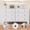 Whizmax 6 Drawer Dresser for Bedroom, Modern Double Dresser Organizer with Storage Drawers, Wooden Chests of Drawers for Bedroom, Hallway - 4 of 4