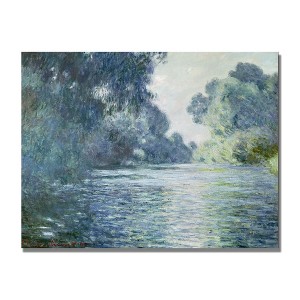 Claude Monet 'Branch of the Seine near Giverny' Canvas Art-24x32 - 1 of 2