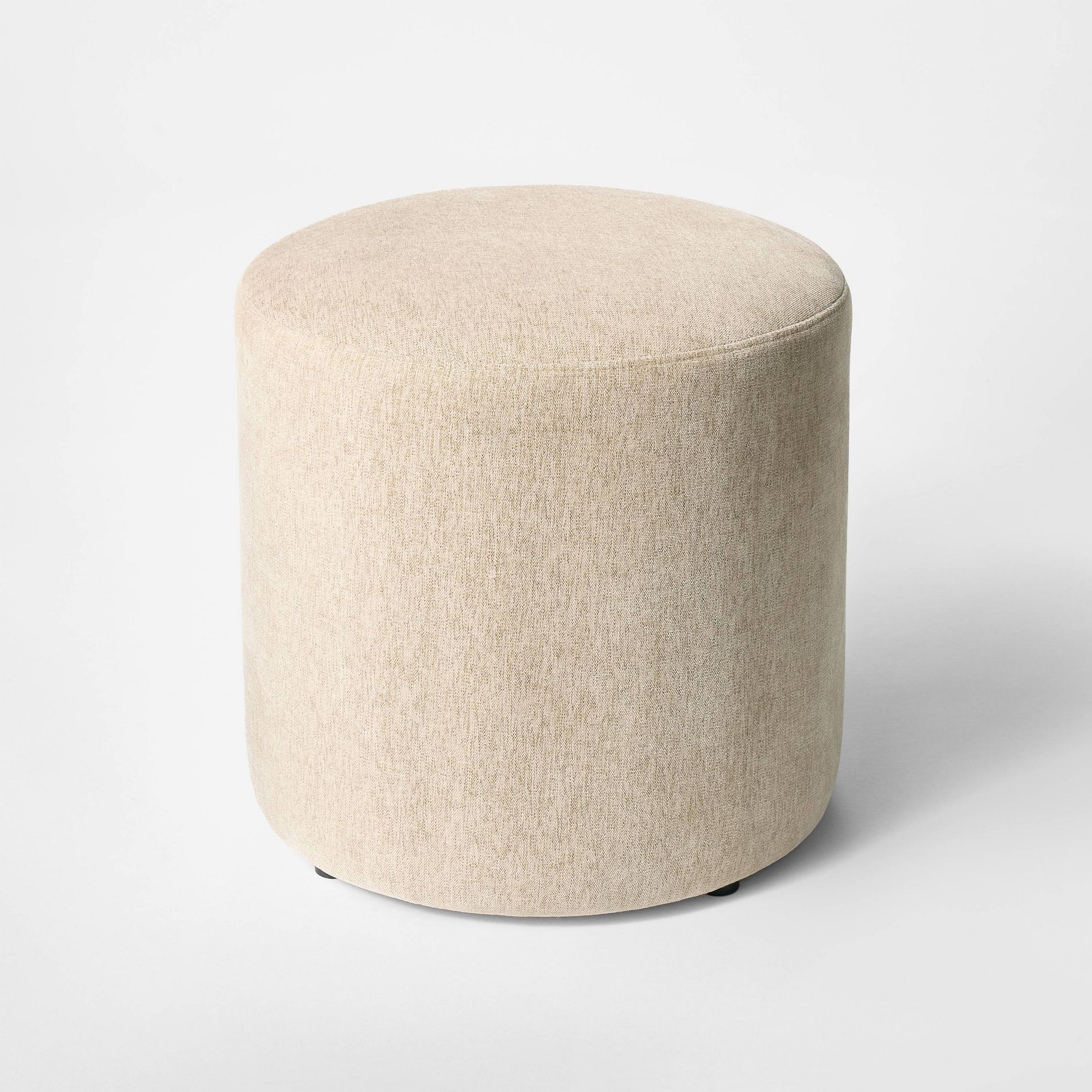 Upholstered Drum Ottoman - Threshold™ designed with Studio McGee