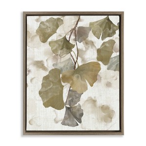 Stupell Industries Rustic Ginkgo Leaves, 17" x 21" - 1 of 4