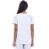 Dreamcrest Ultra Soft Women's Scrub Tops Medical Scrubs Nursing Uniforms - 2 of 2