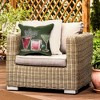 Liora Manne Marina Holiday Indoor/Outdoor Pillow.. - 3 of 4