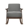 Sapphtopaz Accent Chair Wood Frame Upholstered Modern Home Furniture Lounge Chair Living Room Chair Comfy Chair for Living Room - 3 of 4