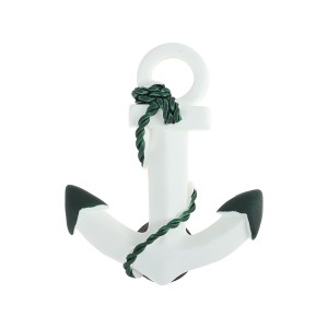 Unique Bargains Magnetic Fridge Sticker White Dark Blue 1 Pc - 1 of 3