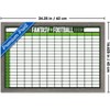 Trends International Fantasy Football 12 Team Draft Board Framed Wall Poster Prints - 3 of 4