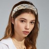Unique Bargains Women's Tweed Padded Fashion Hairband Non Slip Knitted 1 Pc - 2 of 4