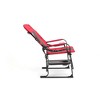 Ridstar Extra-Large Portable Camping Folding Chair with Side Table & Pockets for Fishing, Travel & Picnics-Red - 2 of 4