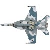 Boeing F/A-18E Super Hornet Fighter Aircraft Cloud Scheme, VFC-12 Fighting Omars 2023 US Navy 1/72 Diecast Model by Hobby Master - 4 of 4