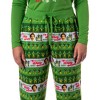 Elf The Movie Womens' and Girl's Film Cotton-Headed Ninny-Muggins Jogger Pajama Set Green - 4 of 4