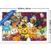 Trends International Pokémon: Halloween Party- Group Framed Wall Poster Prints - 3 of 4