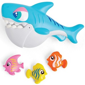 Kidoozie Splish ‘n Splash Chomping Shark, Bathtime Tub Toy for Toddlers Ages 2+ - 1 of 4