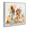 Stupell Industries Autumn Ramble Country Bouquets Black Framed Giclee Art - 3 of 4