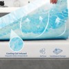 Aukfa 2-Inch Gel Memory Foam Mattress Topper for Back Pain, Twin XL Size, CertiPUR-US Certified - 3 of 4